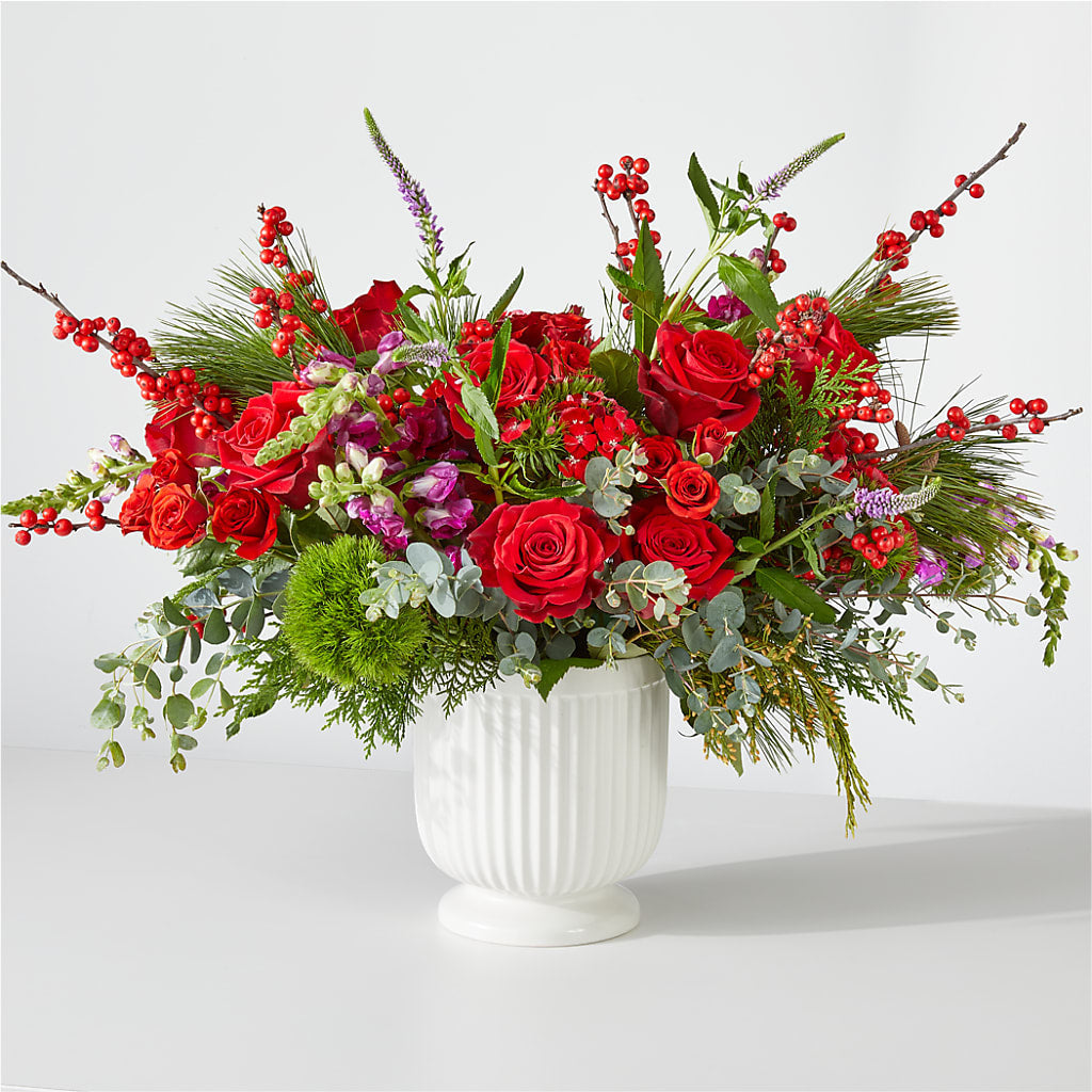 Big Red Bow Bouquet – A Little Bit Of Love, Hanover PA