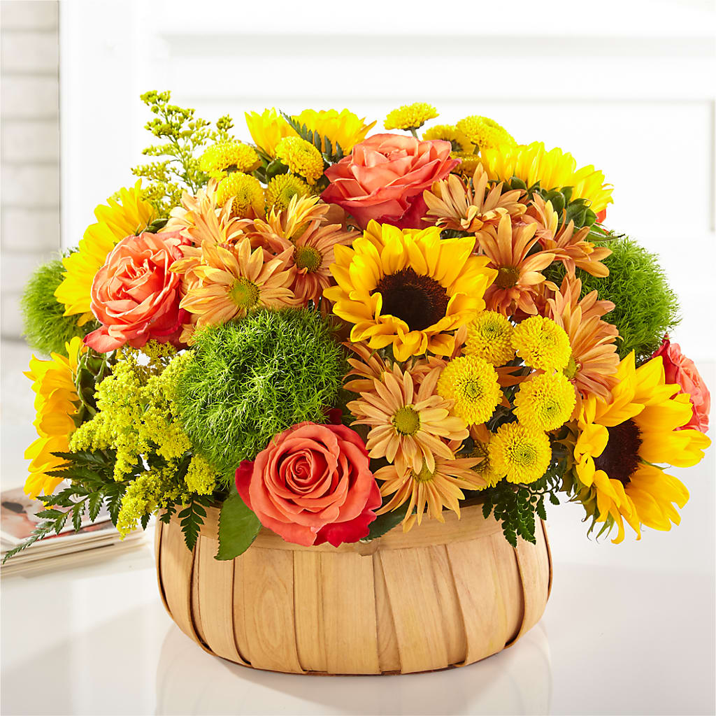 Harvest Sunflower Basket – A Little Bit Of Love, Hanover PA