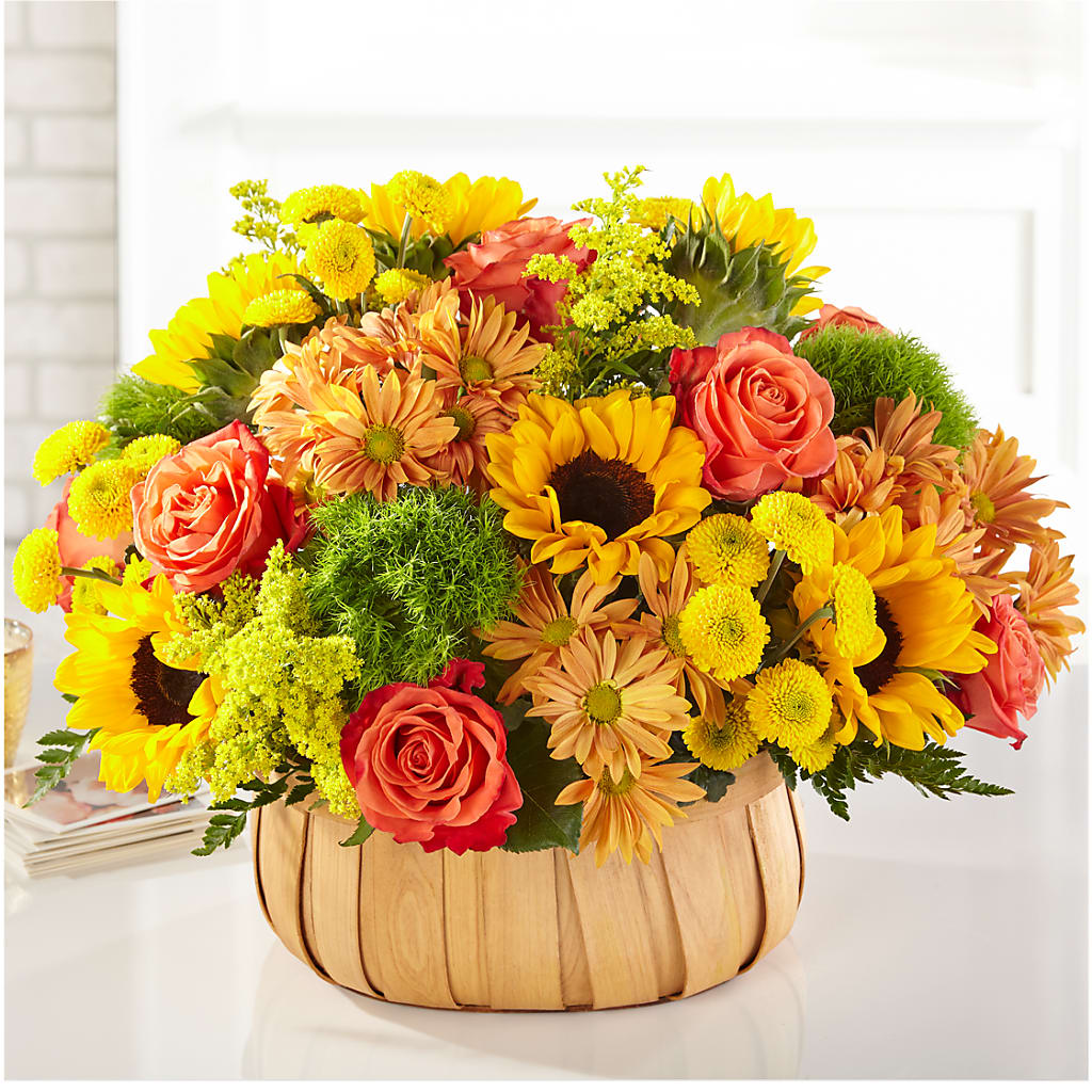 Harvest Sunflower Basket – A Little Bit Of Love, Hanover PA