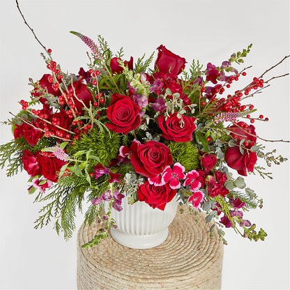 Big Red Bow Bouquet –  A Little Bit Of Love, Hanover PA