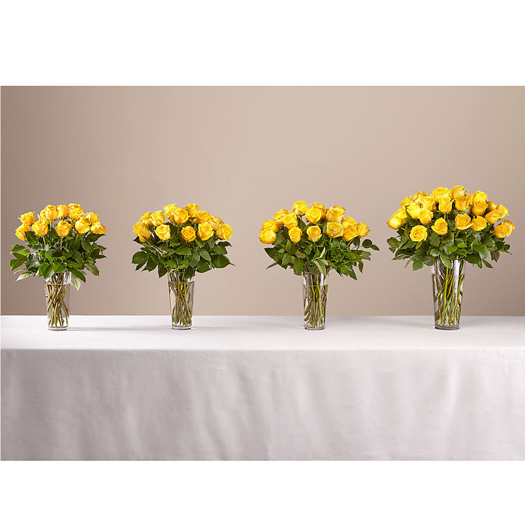 Long Stem Yellow Rose Bouquet –  A Little Bit Of Love, Hanover PA