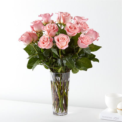 Long Stem Pink Rose Bouquet –  A Little Bit Of Love, Hanover PA
