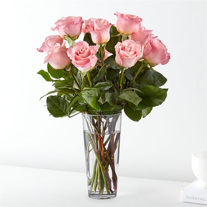 Long Stem Pink Rose Bouquet –  A Little Bit Of Love, Hanover PA