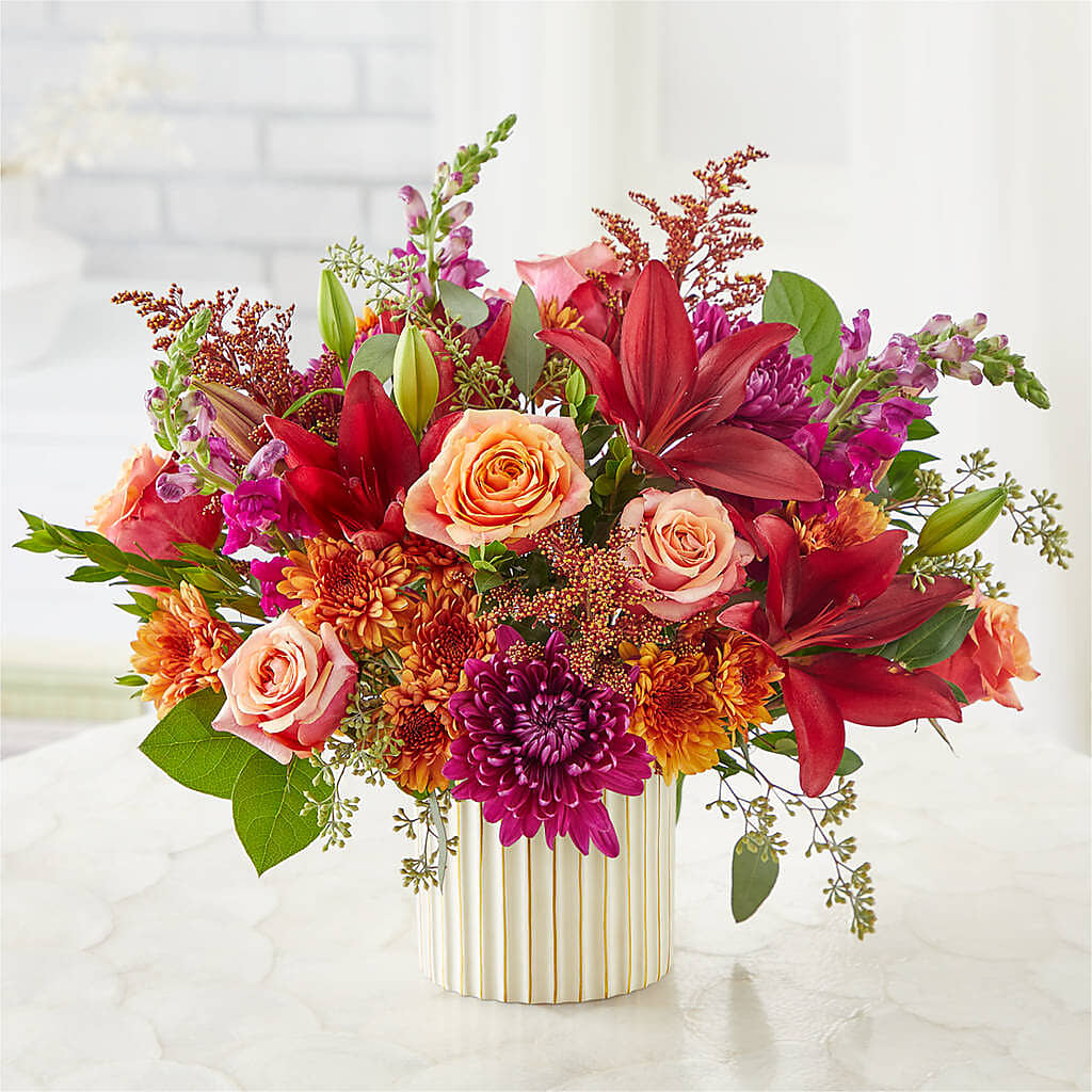 Burgundy Landscape Bouquet –  A Little Bit Of Love, Hanover PA