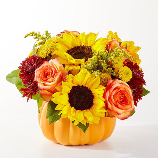Golden Gourd Pumpkin Bouquet –  A Little Bit Of Love, Hanover PA
