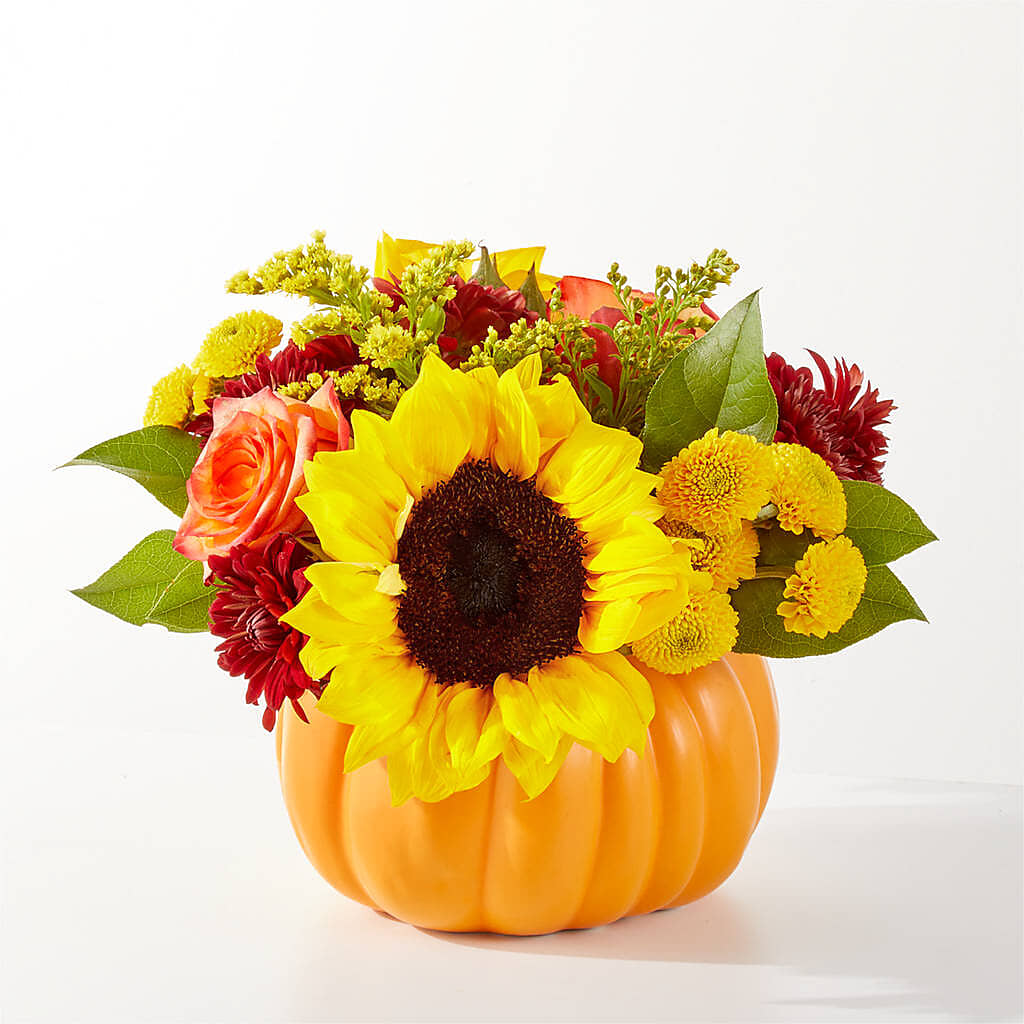 Golden Gourd Pumpkin Bouquet –  A Little Bit Of Love, Hanover PA