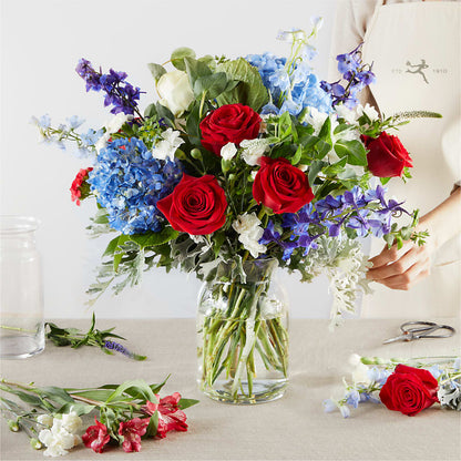 Star Spangled - A Florist Original –  A Little Bit Of Love, Hanover PA