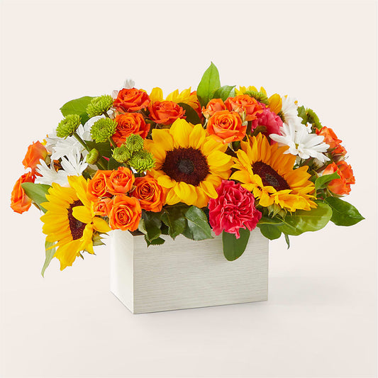 Sun-drenched Blooms Box Bouquet –  A Little Bit Of Love, Hanover PA