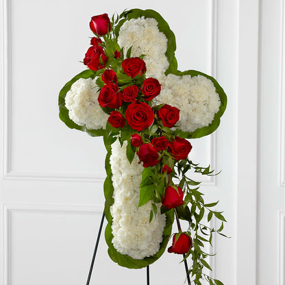 Floral Cross Easel –  A Little Bit Of Love, Hanover PA