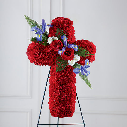 Faithful Hero Floral Cross –  A Little Bit Of Love, Hanover PA