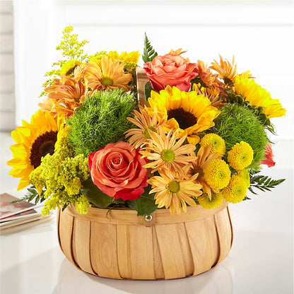 Harvest Sunflower Basket –  A Little Bit Of Love, Hanover PA