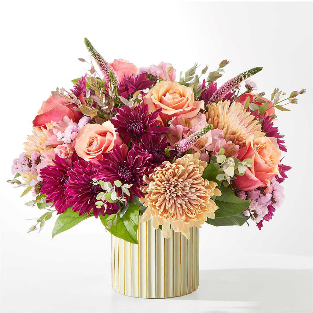Berry Cobbler Bouquet with Ivory Vase –  A Little Bit Of Love, Hanover PA